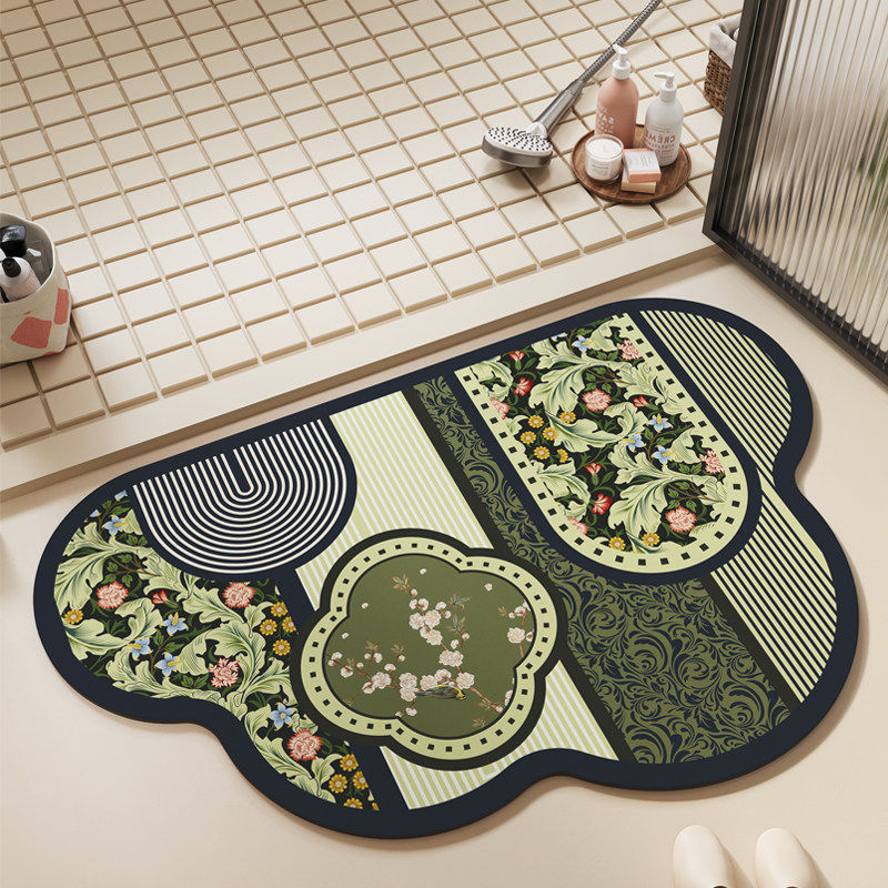 Floral-Motiv Bereichsmatte
