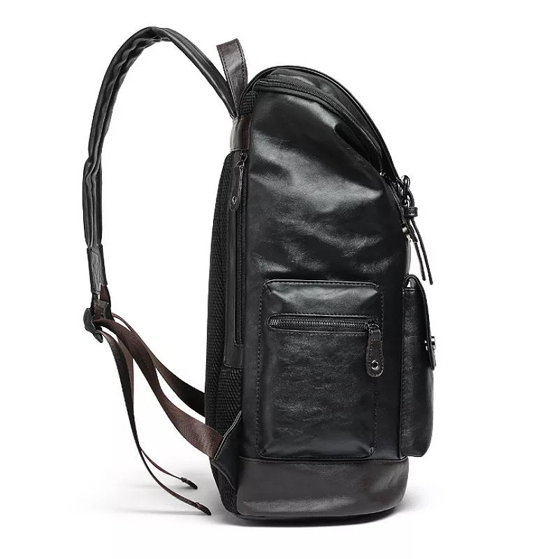 Strapazierfähiger und Eleganter Rucksack Aus Hochwertigem Kunstleder Brehn