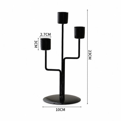 Künstlerischer kaktusförmiger Kerzenhalter