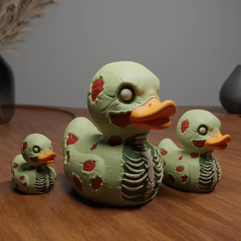 Skurrile Halloween Deko-Ente Brehn