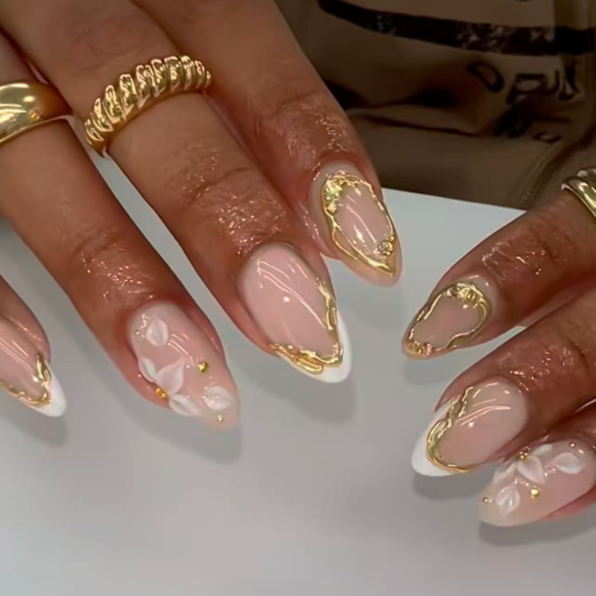 Elegante Nagelkunst Brehn