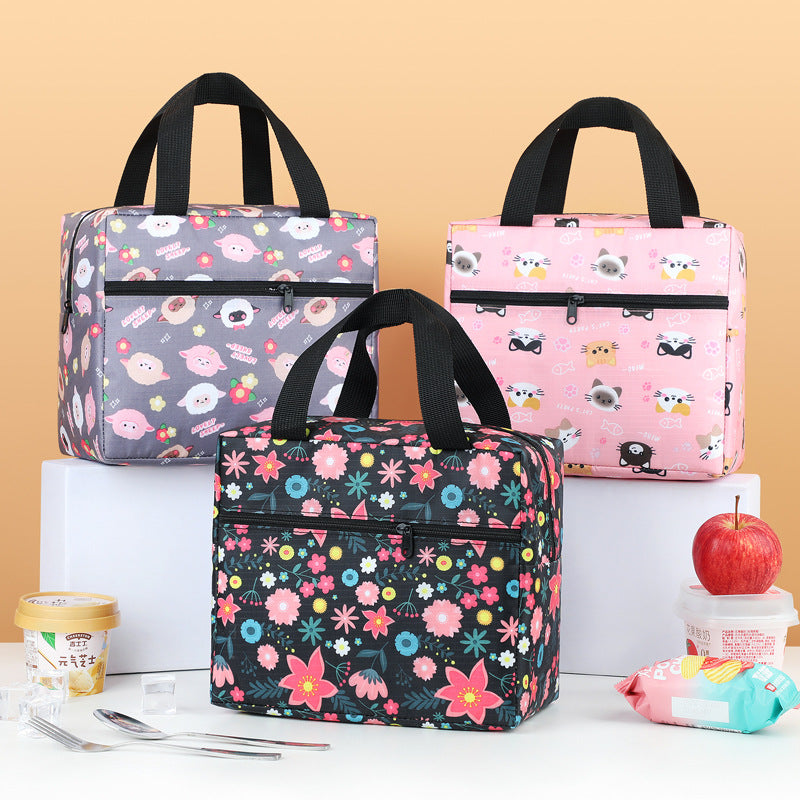 Isolierte Tierdruck Lunch Tasche Brehn