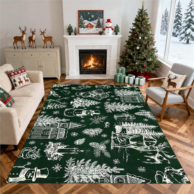 Weihnachts-Themen Teppich Brehn