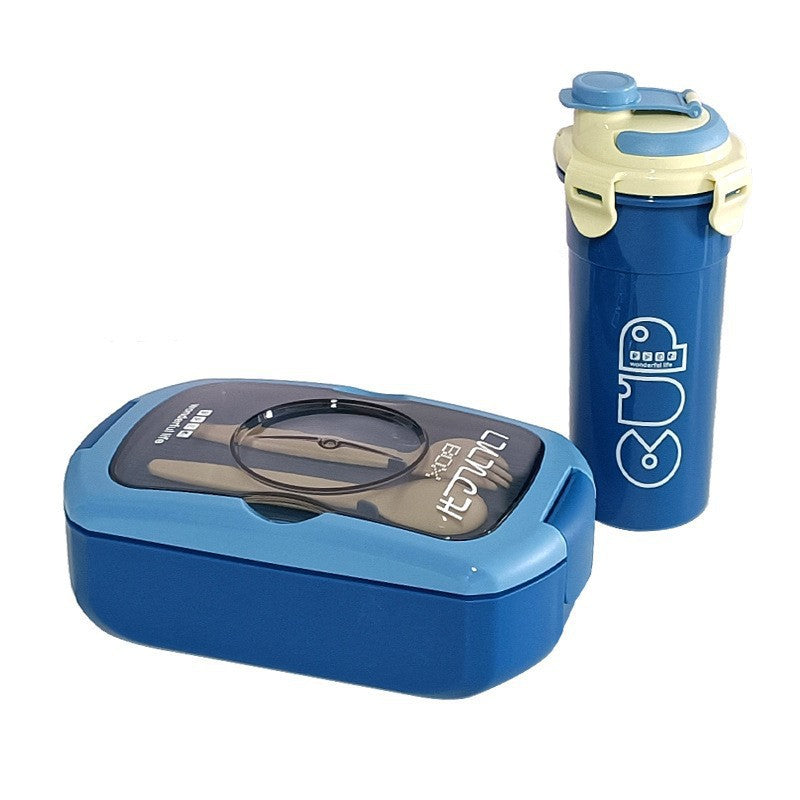 Stylische Lunchbox und Wasserflasche Set