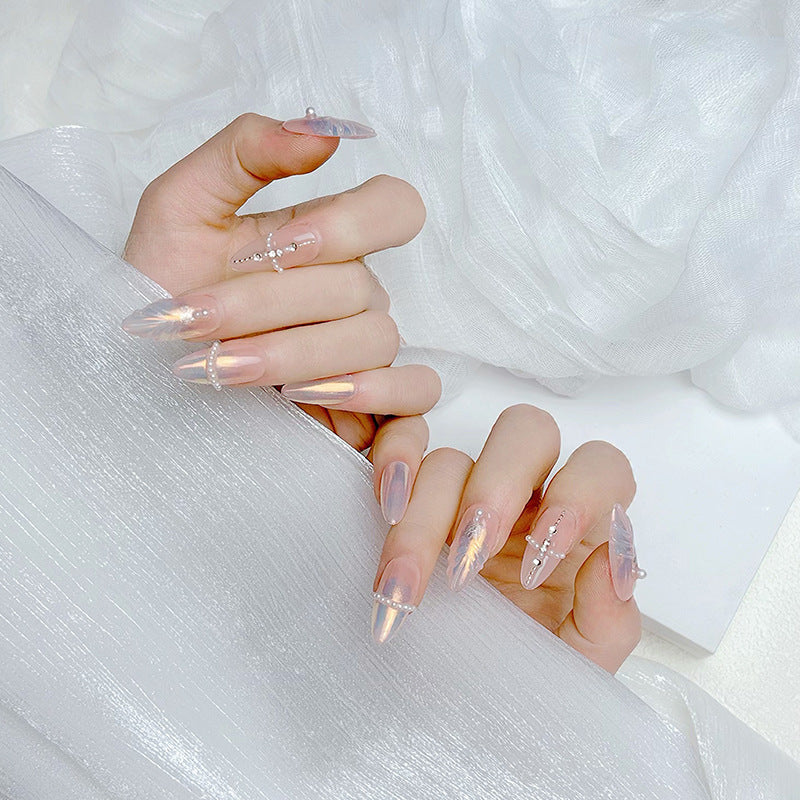 Premium French Tip Press-On Nails Brehn