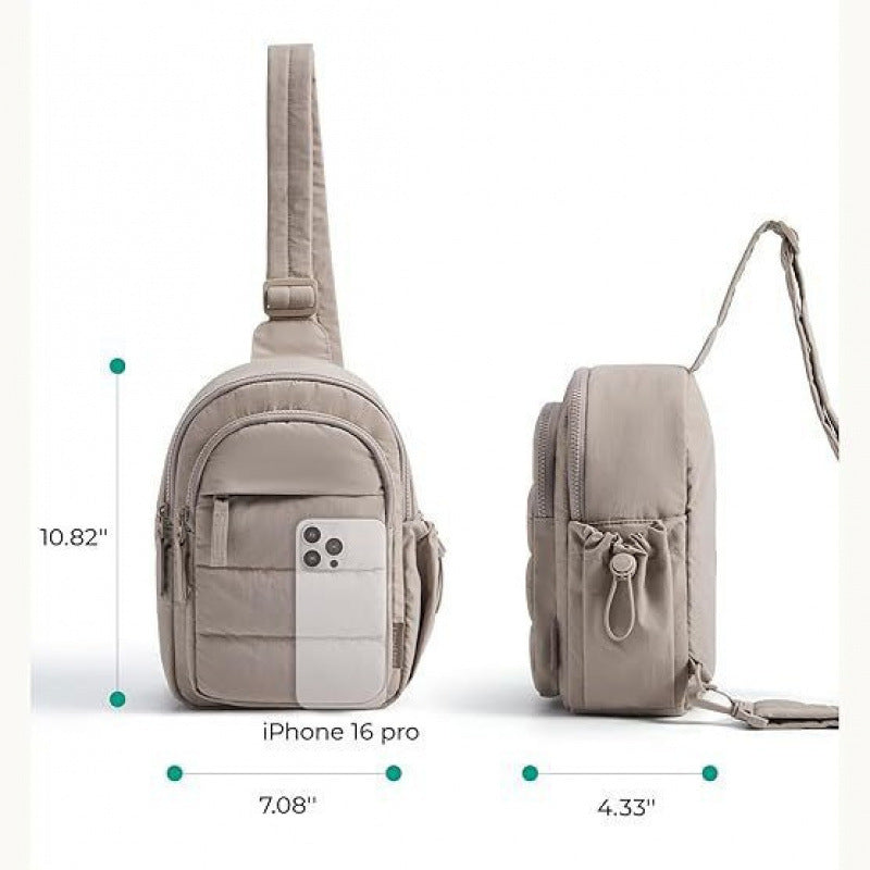 Modulare Crossbody-Tasche mit Praktischen Fächern Brehn