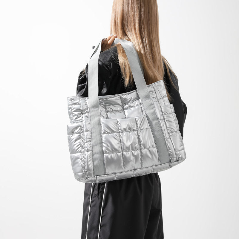 Stylische Puffer-Tote-Bag Brehn