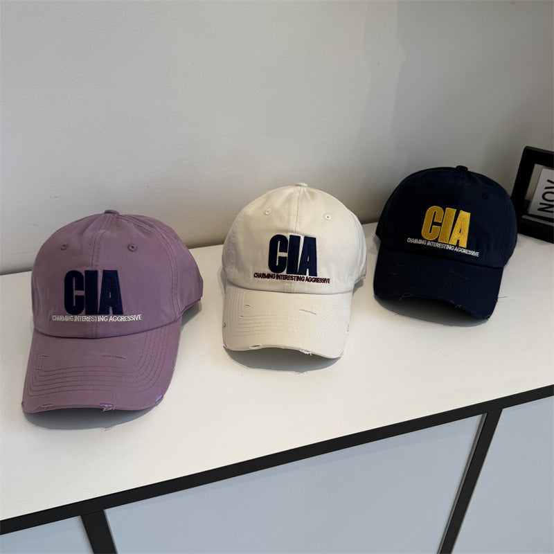 Herren Distressed Motivational Baseball Cap Brehn