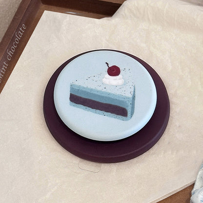 Niedlicher Kaffeetassen-Untersetzer im Kuchendesign Brehn