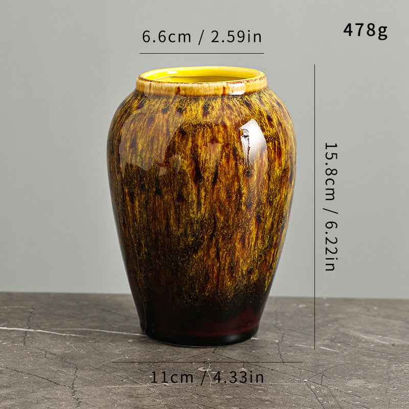 Große dekorative Keramikvase