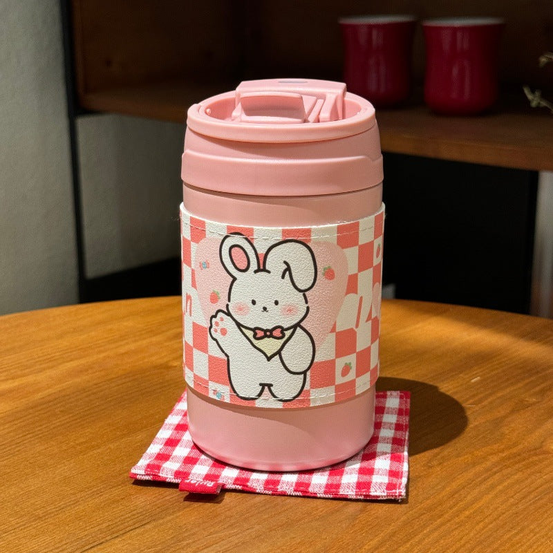 Damen Isolier-Thermobecher mit niedlichem Tiermotiv Brehn