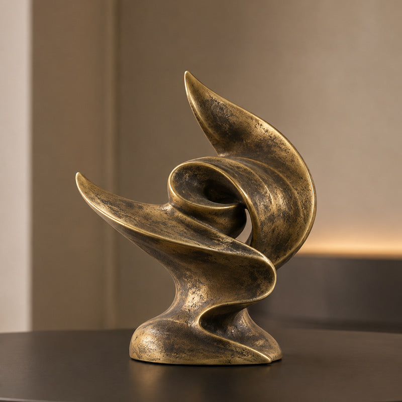 Abstrakte dekorative moderne Skulptur