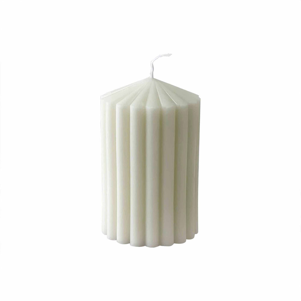 Skulptierte Säulenkerze