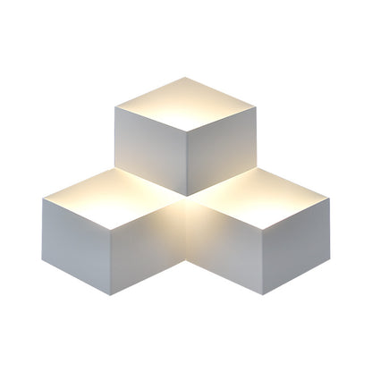 Geometrische Wandleuchte