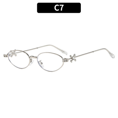 Elegante Katzenaugen-Brille