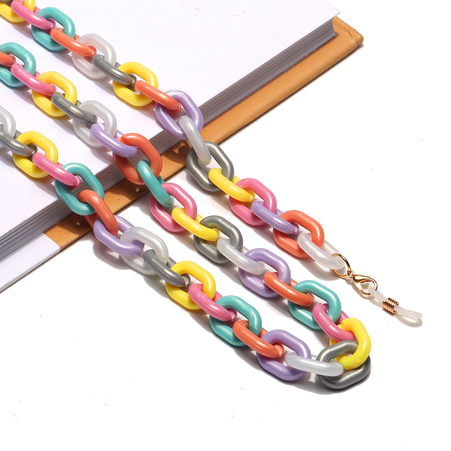 Bunte Chunky Brillen Kette Brehn