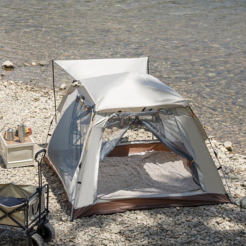 Campingzelt Mit Geräumigem Innenraum Und Erweiterbarem Sonnenschutz Brehn