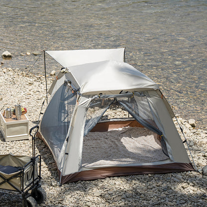 Campingzelt Mit Geräumigem Innenraum Und Erweiterbarem Sonnenschutz Brehn