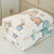 Damen Kuschelige Fleece-Decke mit Dinosaurier-Motiv Brehn