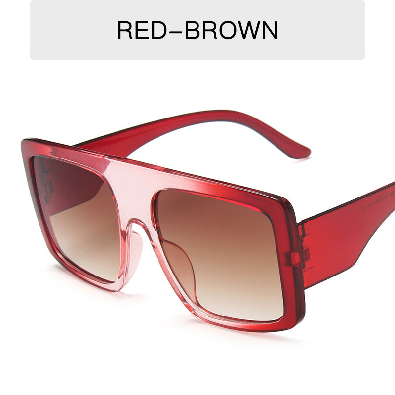 Damen oversized Sonnenbrille mit markantem Leopardenmuster Brehn