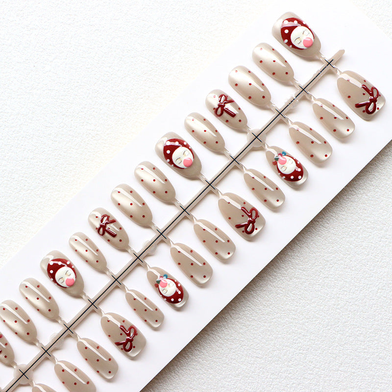 Festliches Thema Press-On Nagelschmuck Brehn