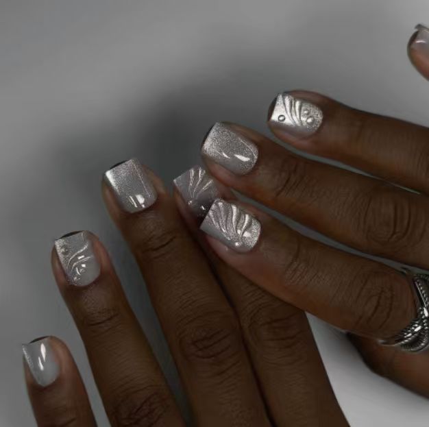 Elegantes strukturiertes Nagelkunstset Brehn