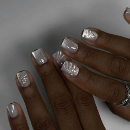 Elegantes strukturiertes Nagelkunstset Brehn