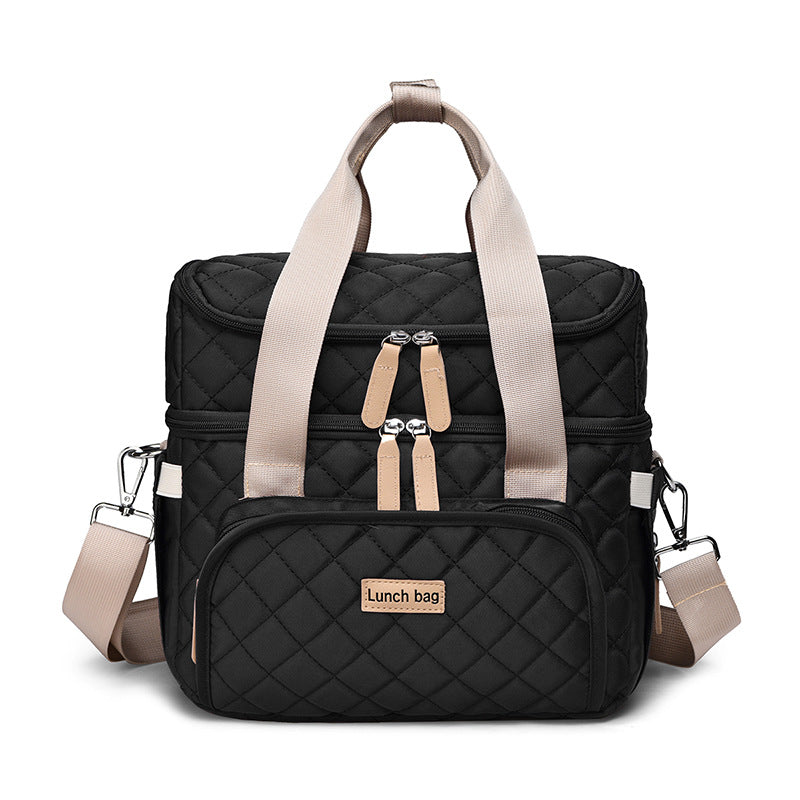Isolierte Mehrfachfach-Lunch-Tasche Brehn