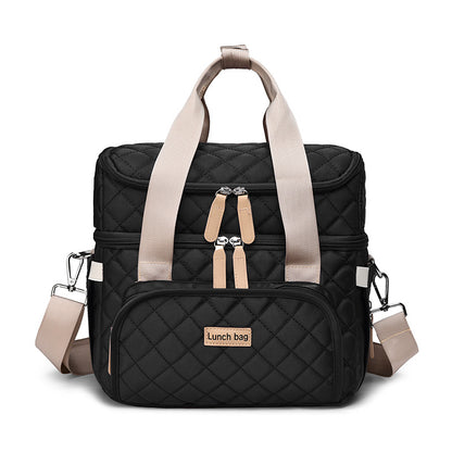 Isolierte Mehrfachfach-Lunch-Tasche Brehn