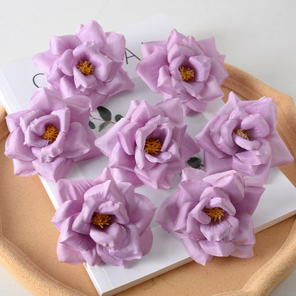 Elegante Stoffblumen-Haarsträuße