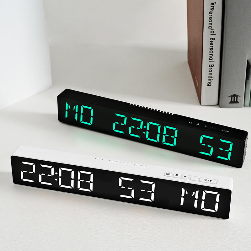Digitaler Wandwecker mit grossem LED-Display Brehn