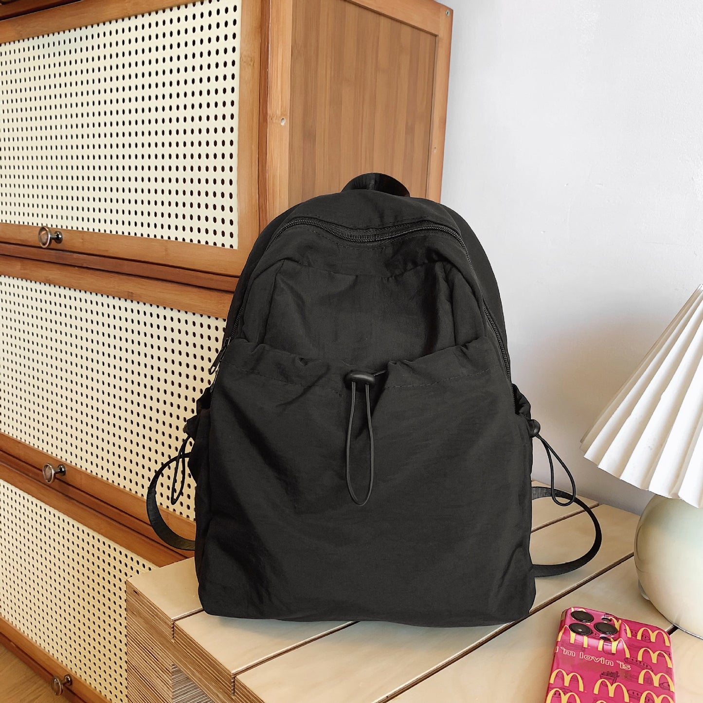 Praktischer Alltagsrucksack mit Verstellbaren Tragegurten Brehn