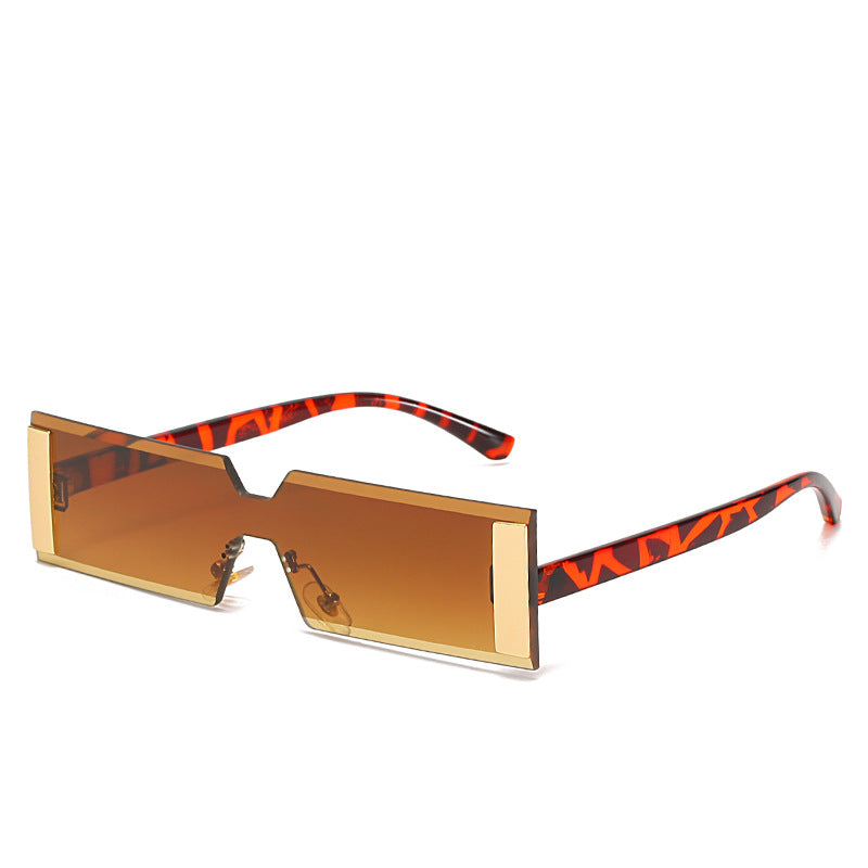 Damen Modische Rechteckige Sonnenbrille Brehn