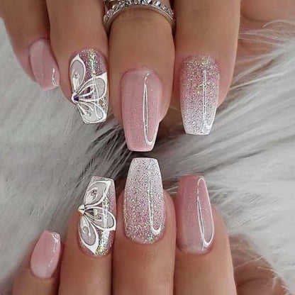 Elegantes 3D-Acryl-Nail-Art-Set Brehn