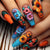 Kunstnail Set mit floralen Motiven Brehn