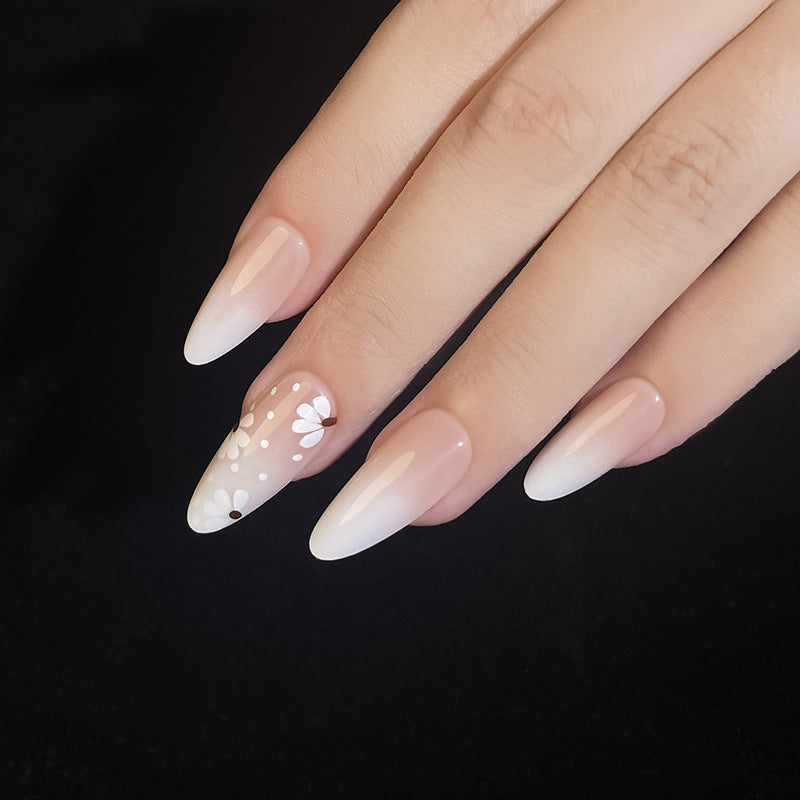 Floral Ombre Press-On Nagelkunst Brehn