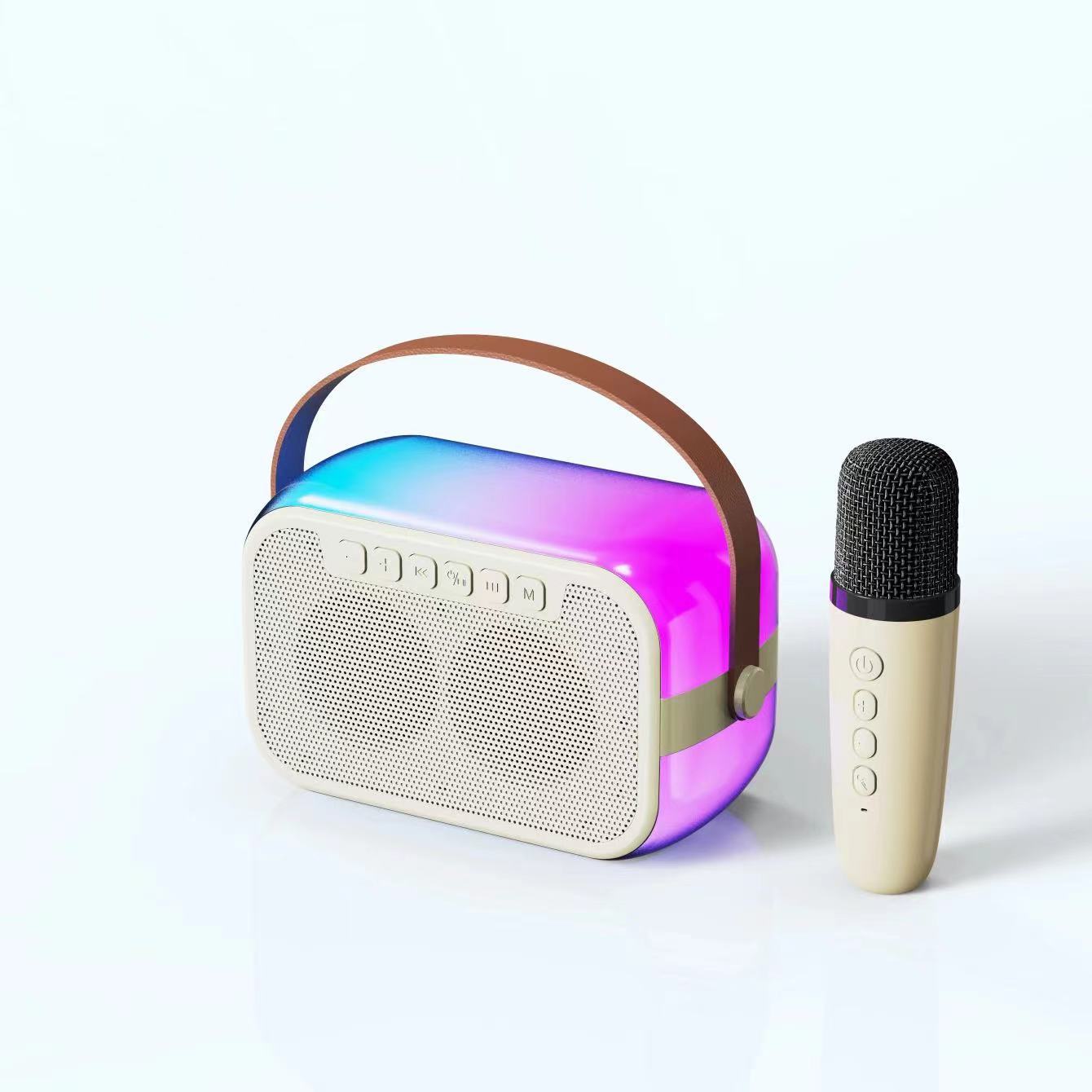 Bluetooth Karaoke Lautsprecher und Mikrofon Set Brehn