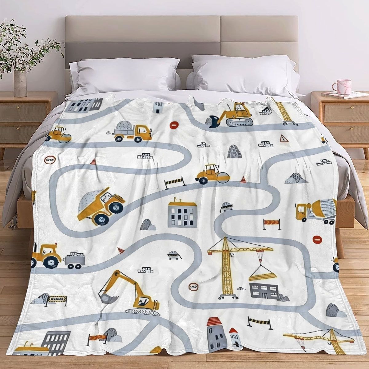 Cartoon-Themen Fleece-Decke