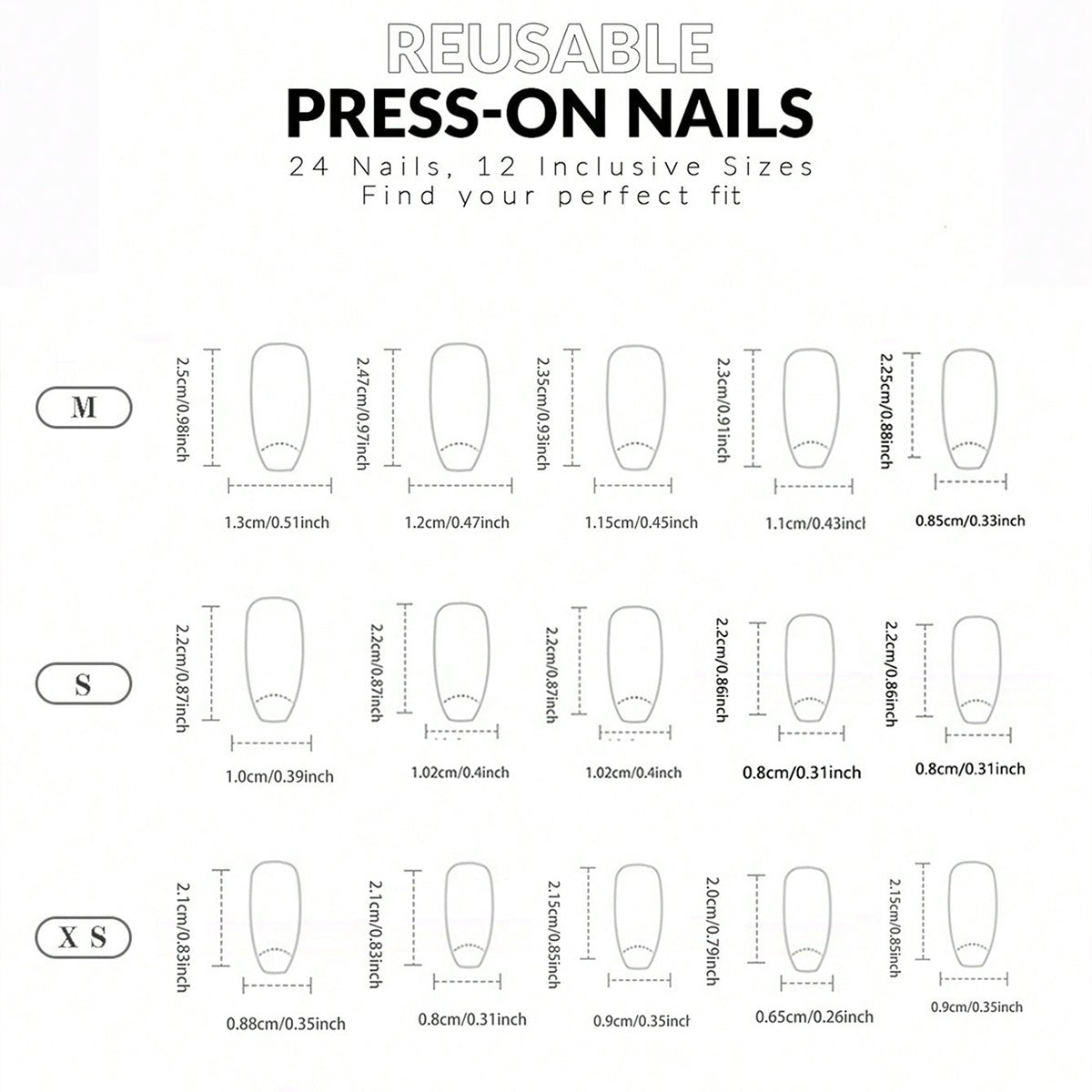 Halloween-Themen Press-On Nagelspitzen Brehn