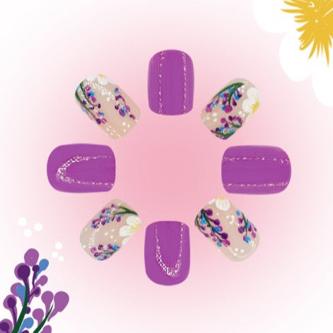 Florale Kunst Nagelverstärkungen Brehn