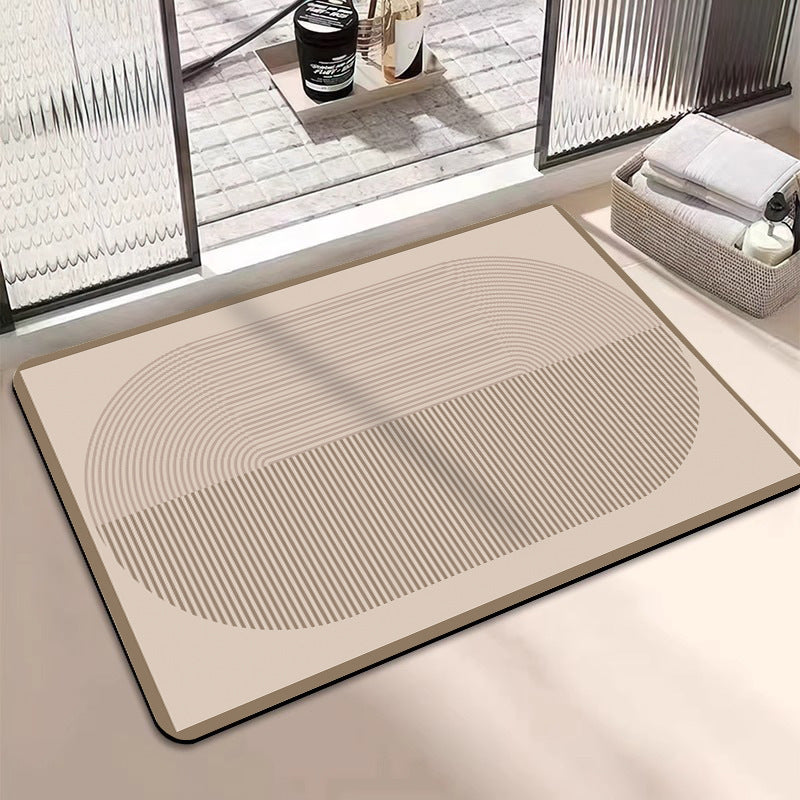 Geometrisches Muster Weicher Memory-Schaum Badezimmermatte Brehn
