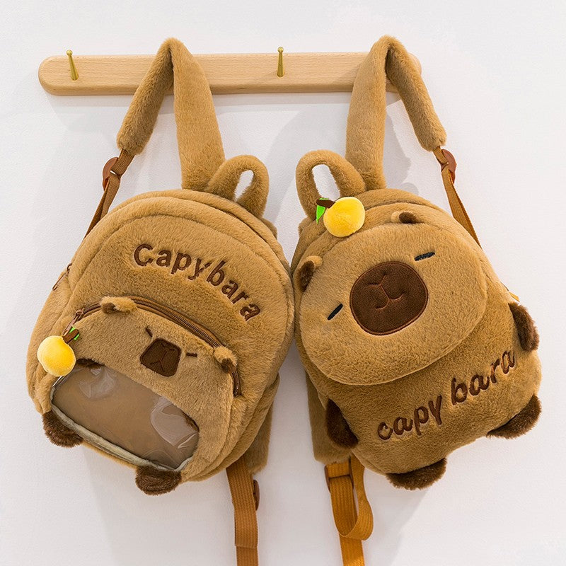 Plüsch Rucksack Im Capybara-Design Brehn
