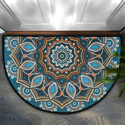 Dekorative Mandala-Muster Eingangsmatte