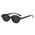 Zeitgenössische runde Rahmen Sonnenbrille