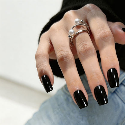 Glänzende langanhaltende Press-On-Nagelspitzen