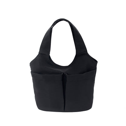 Minimalist Strukturierte Schultertasche