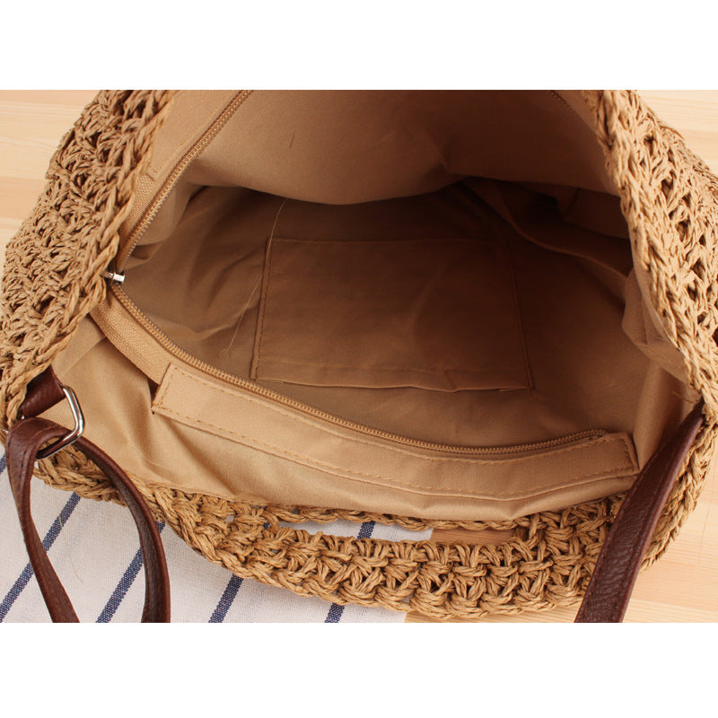 Handtasche mit Modernen Makramee-Strukturen Brehn