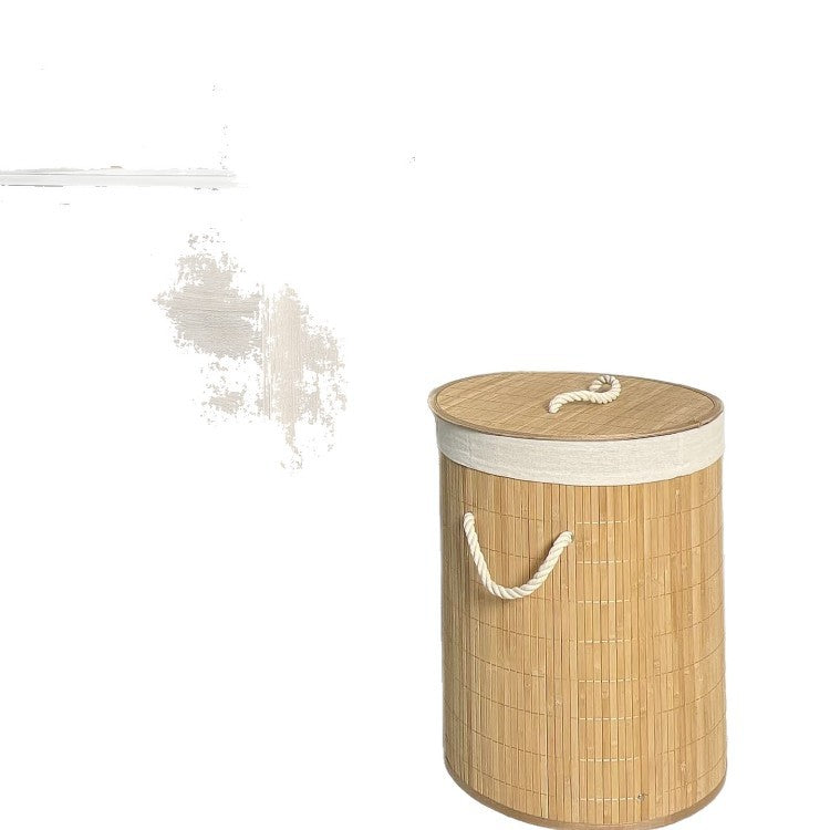Aufbewahrungskorb mit Natürlichem Bambusdesign Brehn