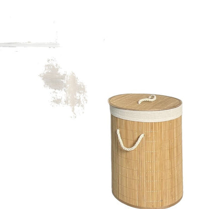 Aufbewahrungskorb mit Natürlichem Bambusdesign Brehn