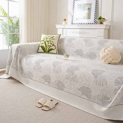 Stylischer Baumwollsofa-Wurf